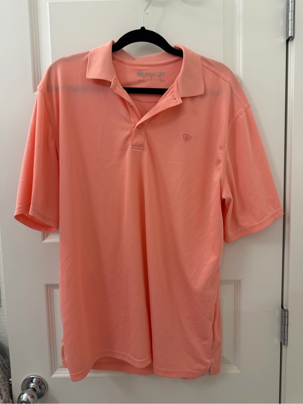 Ariat Coral Peach Performance Polo